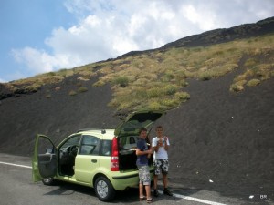 Unterwegs zum Etna